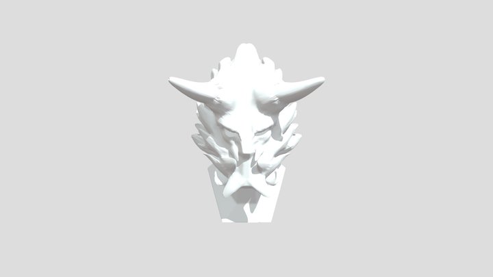 Monster Head 1 3D Model