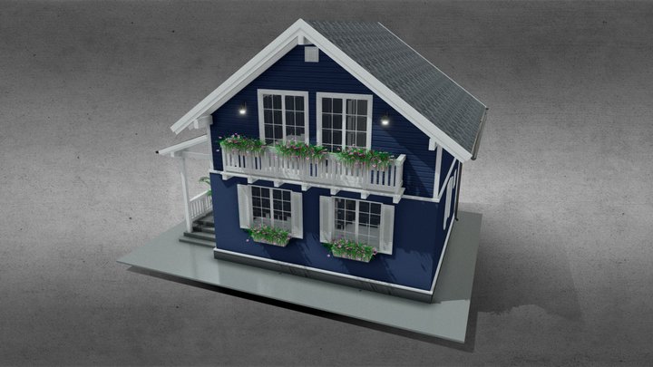 house 2 3D Model