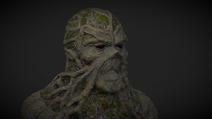 Swamp Thing 3D Model
