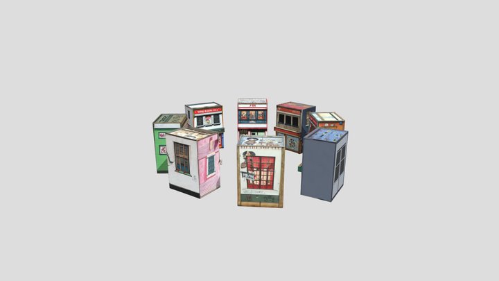 Loadsofhouses 3D Model
