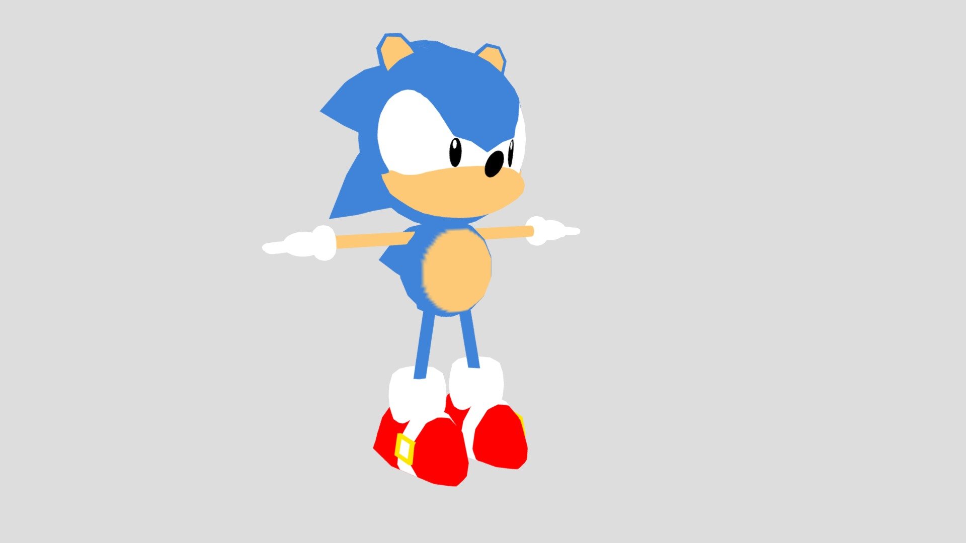 Sonic Speed Simulator - Classic Sonic - Download Free 3D model by Chuck.Man  (@Chuck.Man) [e1c6075]