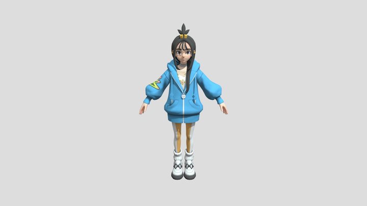 Pokemon Legends Z-A Lida 3D Model