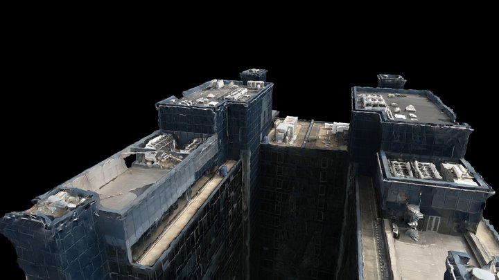 Exchange Tower - Isle of Dogs 3D Model