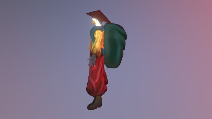 Character design - Thomas van den Heuvel 3D Model