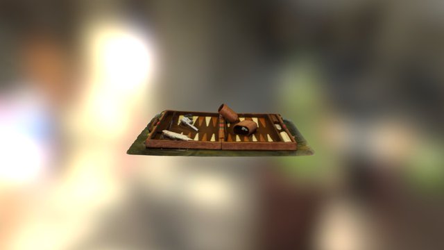 BackGammongun 3D Model