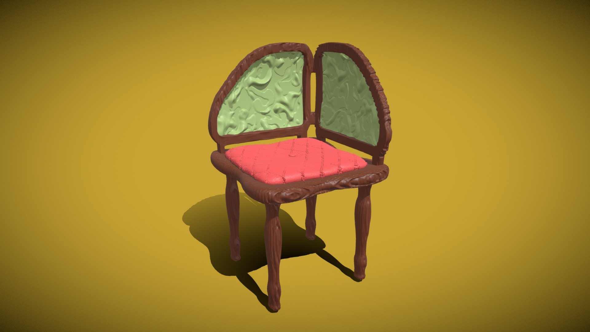 Corner chair Download Free 3D model by Orrik [a898e5b] Sketchfab