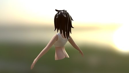 3-D Modeling Human Mode 3D Model