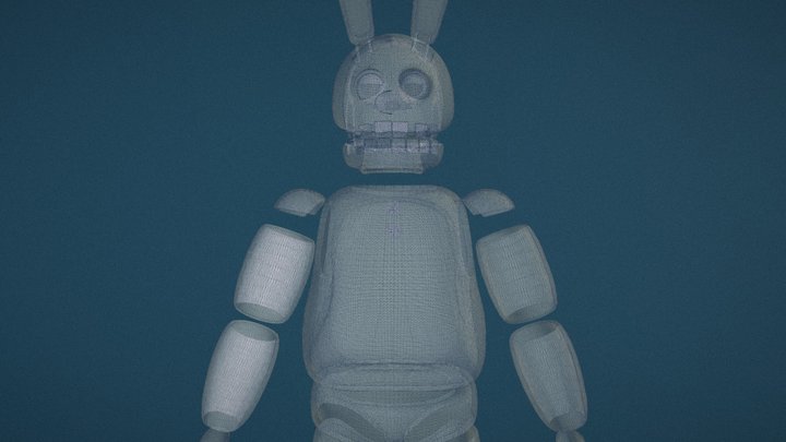 BLENDER 2.79/FNAF TJOC] Ignited bonnie by springyt on DeviantArt