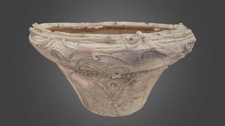 縄文土器（深鉢）/ 谷地遺跡 3D Model
