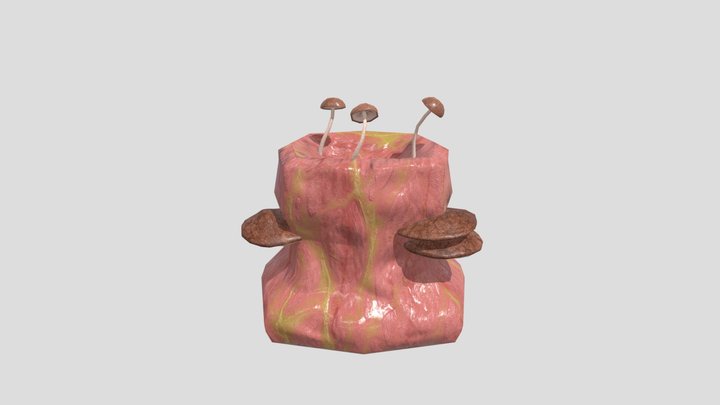 Spore Fungus Tower 3D Model