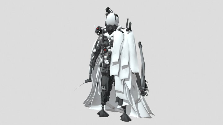 Some kind of an Android 3D Model