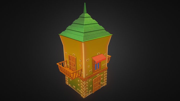 Fantasy Home 3D Model