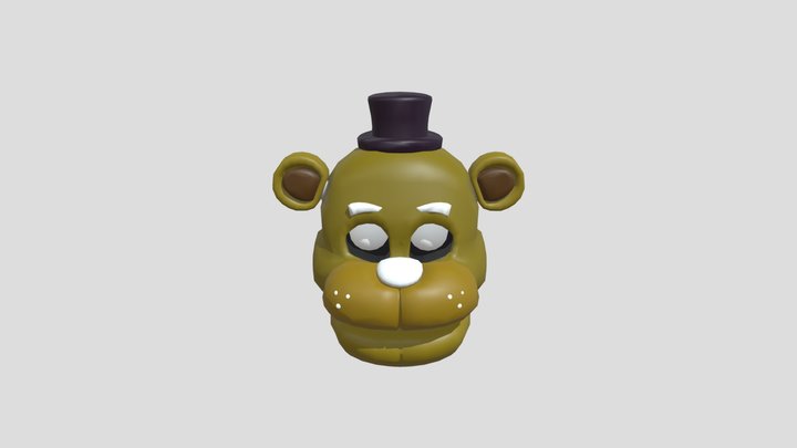 UCN Fredbear by datbasicsfmanimator & Rynfox FBX - Download Free