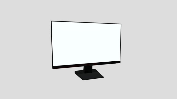 Unbranded monitor classic 3D Model