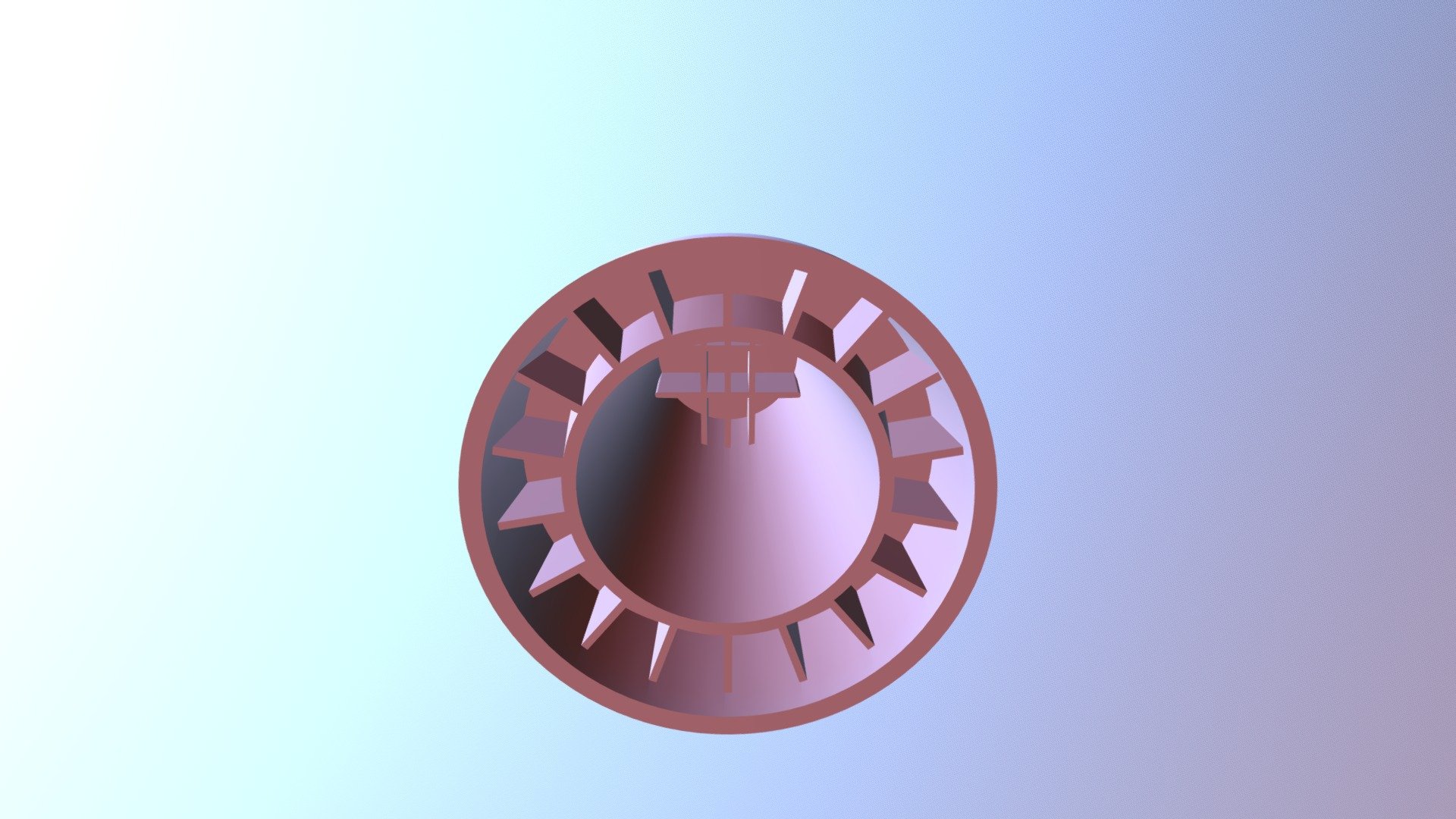 Cone With All Ribs - 3D model by assembyl [a89ec7e] - Sketchfab