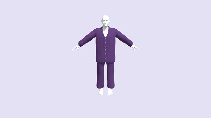 Comfy Pajamas 3D Model