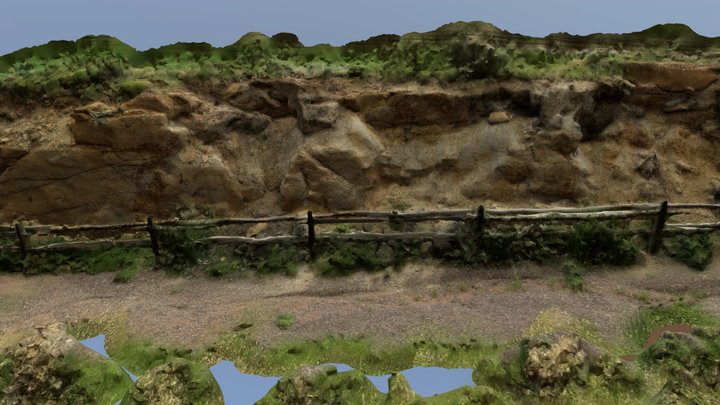 long roadcut 3D Model