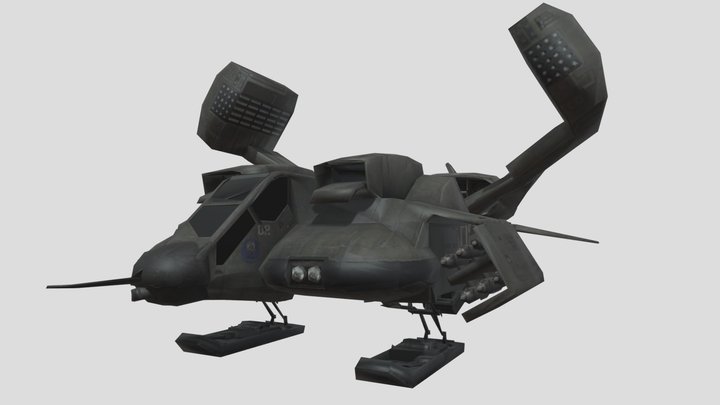 Dropship – Free 3D Model STL
