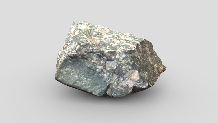 Rock 4 3D Model