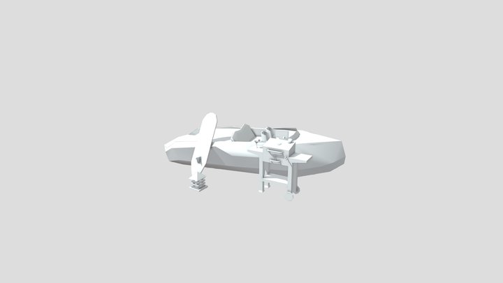 DAE 5 Finished props - By the ocean 3D Model