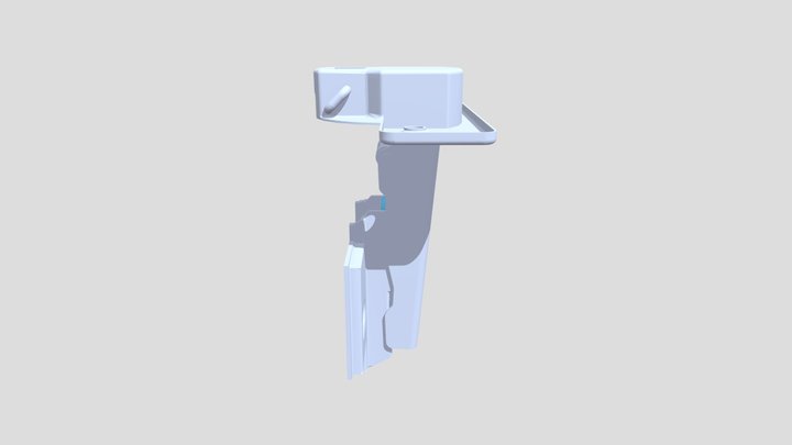 六分 西德鉸鏈 3D Model