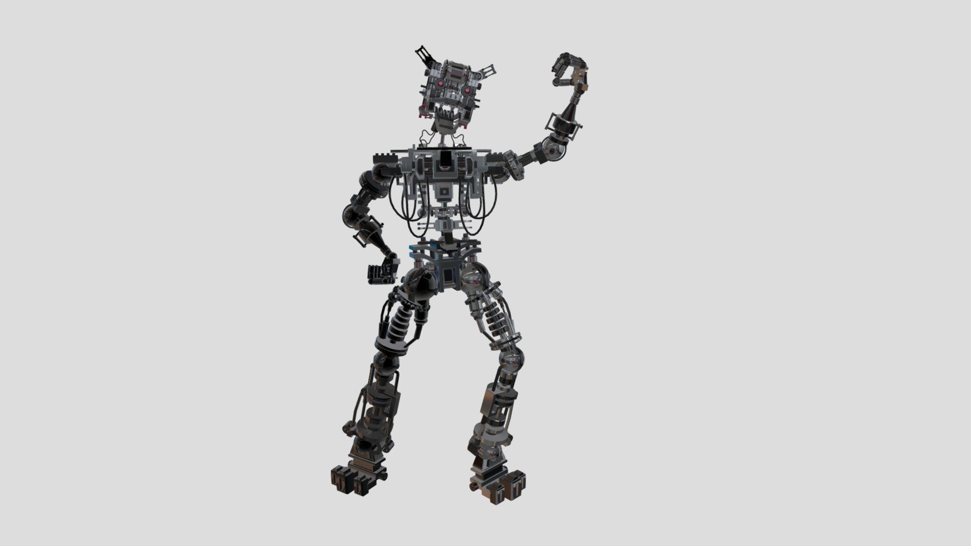 Roxanne Wolf's Fun Place Endoskeleton: Fredster - Download Free 3D ...