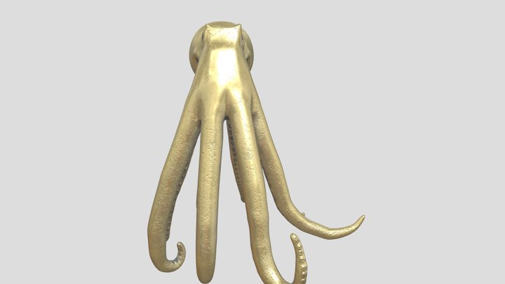 octopusheropiece 3D Model