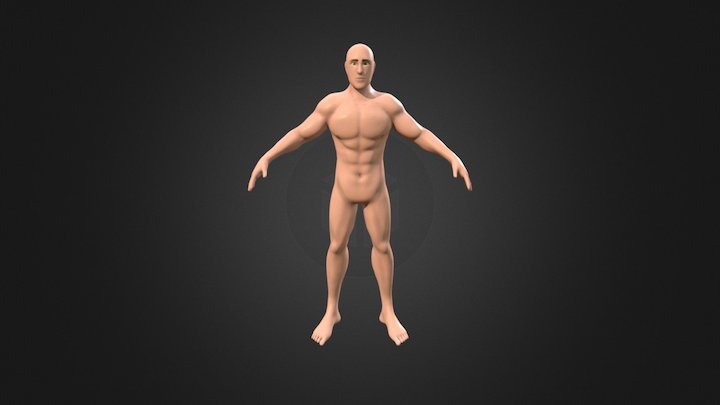 Male2 3D Model