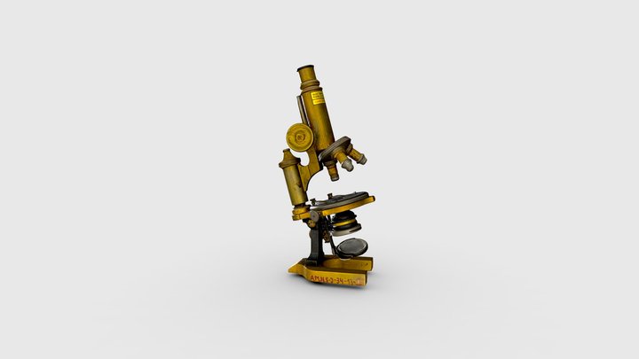 Mikroskop 3D Model