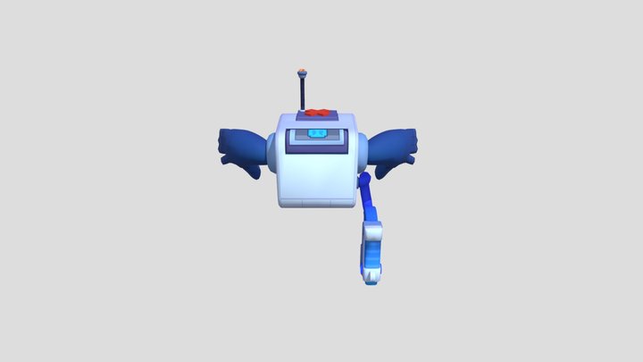 8-bit 3D Model