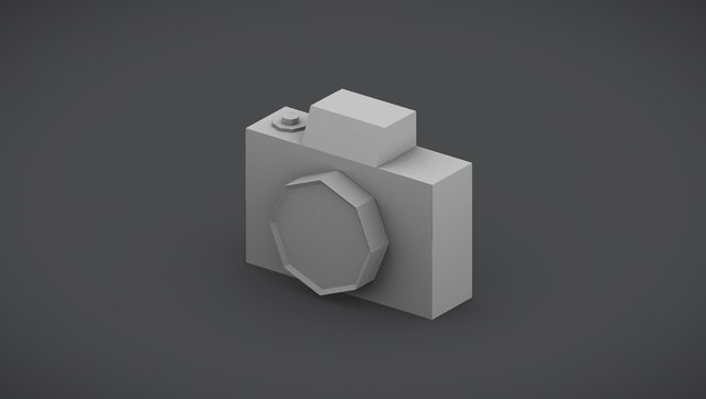 Low Poly Camera – Modello 3D gratuito STL