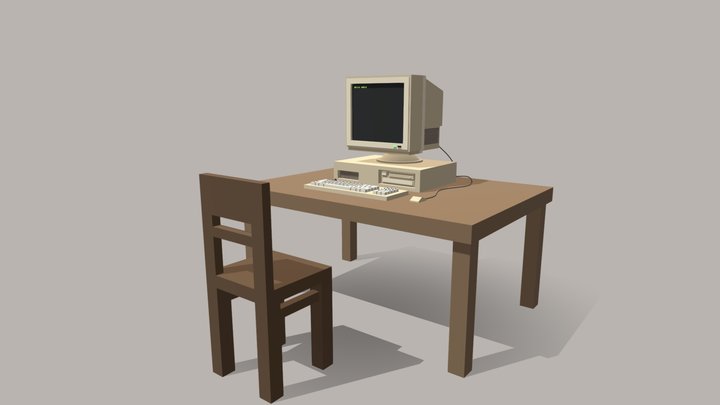 Kompiuteris 3D Model