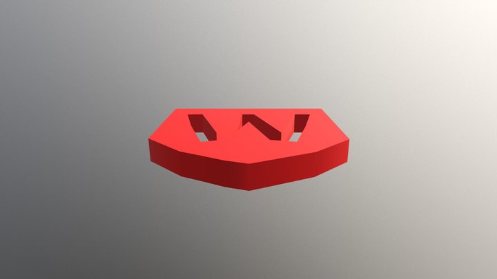 WSU Logo 3D Model