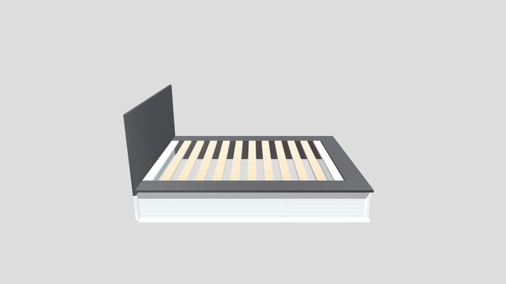 Cama Japonesa 3D Model