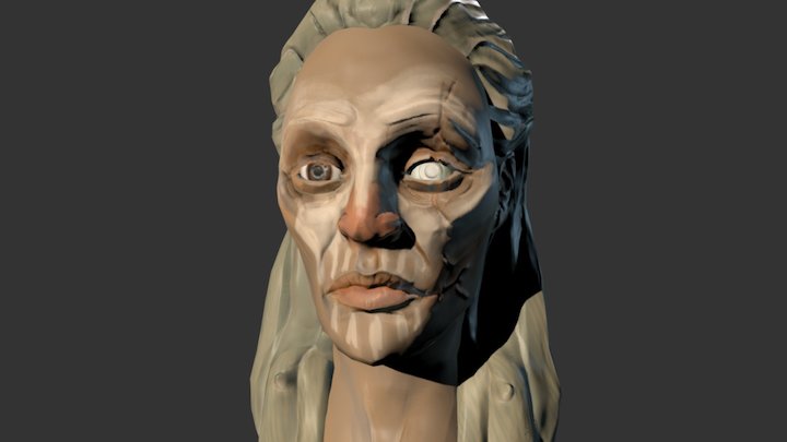 Elder Viking 3D Model