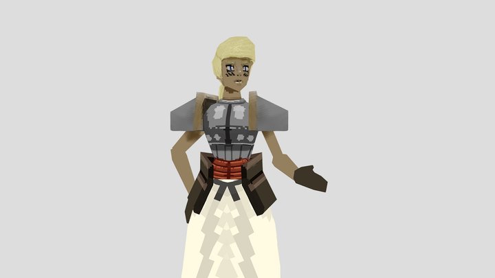 Holy Warrior of the Demiurge V2 3D Model