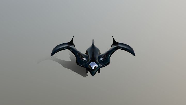 The Black Dragon 3D Model