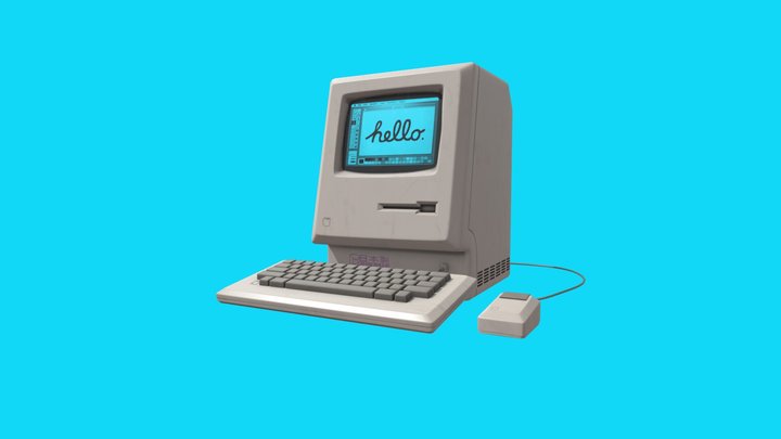 macintosh 3D Model