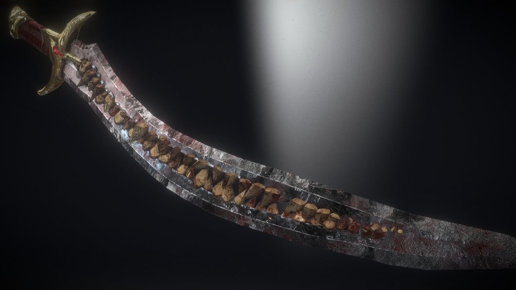 Animated Monster Fantasy Sword | FREE