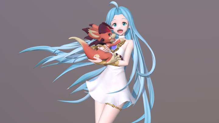 Gochuumon-wa-usagi-desu-ka 3D models - Sketchfab