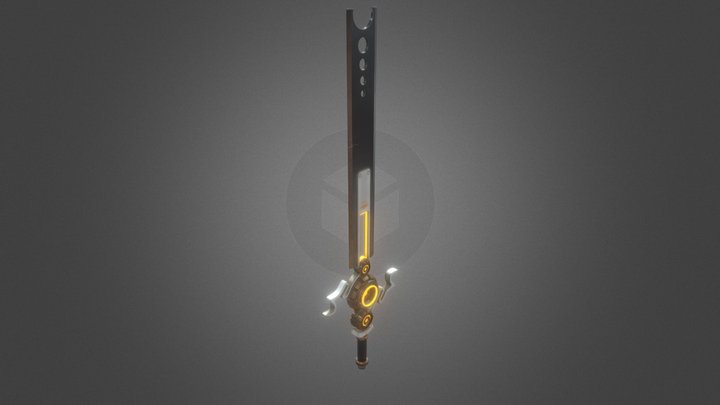 Sword GS-01 (WARNING) 3D Model