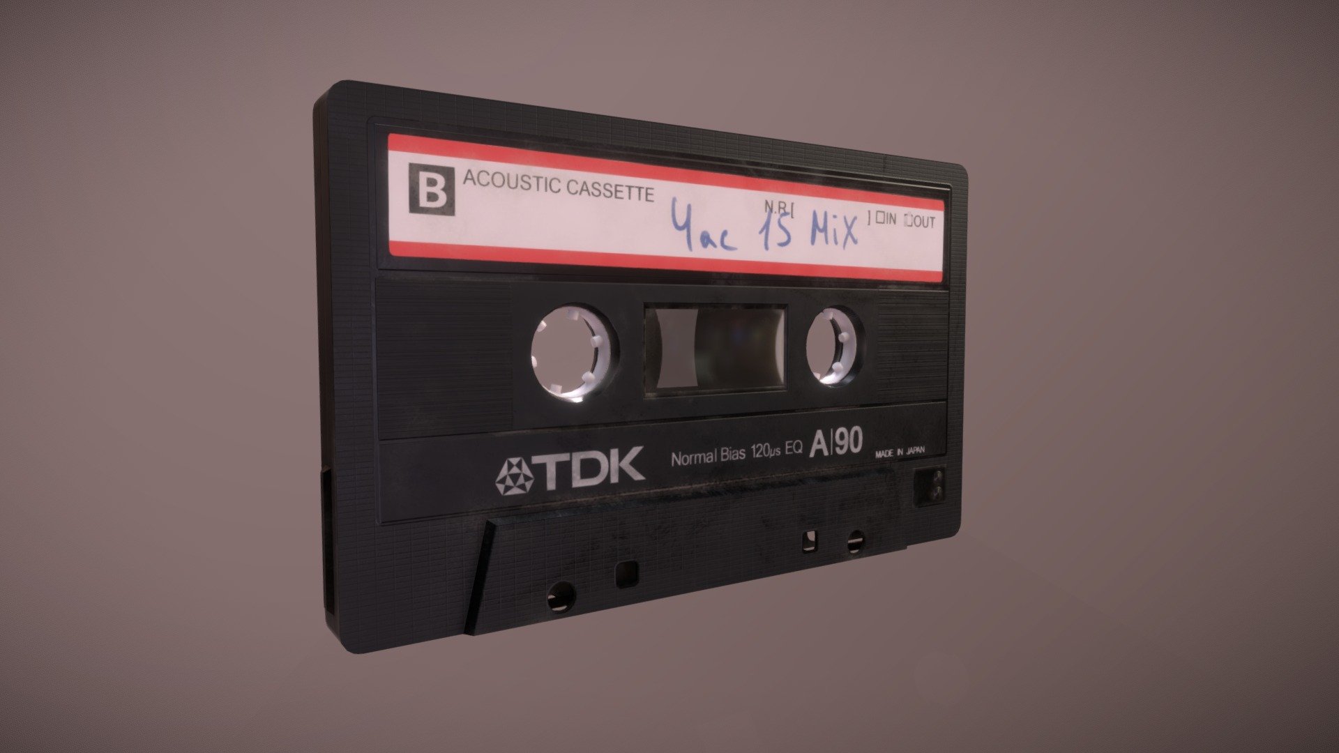 [WIP] Tape B-Side - 3D Model By Vladimir Kurkin (@xabblll) [a8ad8f8 ...