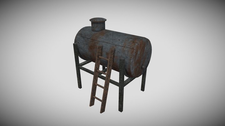 Cistern (Tank) 3D Model