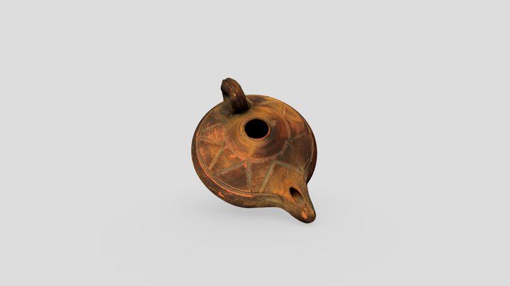 Greek Pottery 3D Model