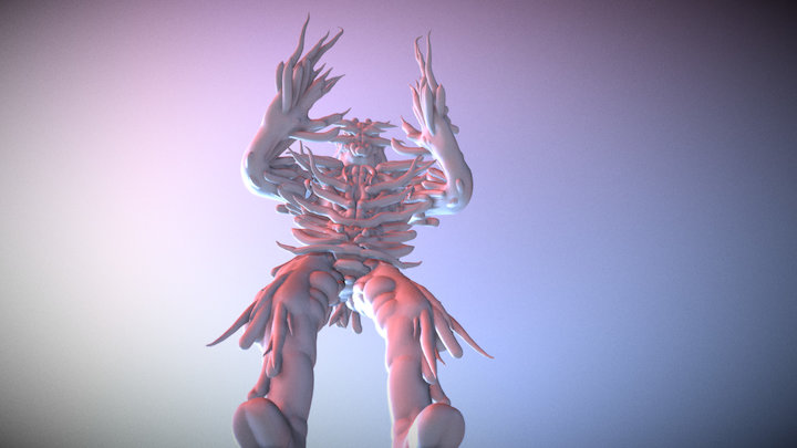 Chicken Dance 3D Model