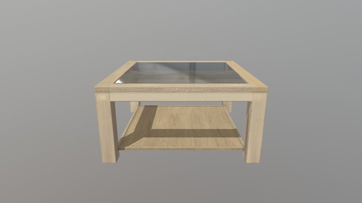 Table Basse Contemporaine – Free 3D Model STL