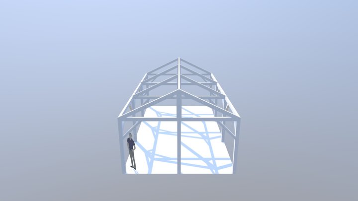 Storage Unit Structure 1 3D Model