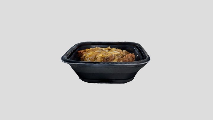 Japanese DONBURI 3D Model