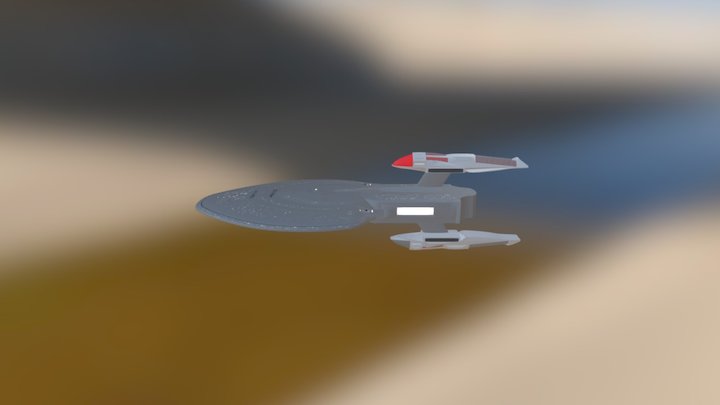 USS Eclipse Final 3D Model