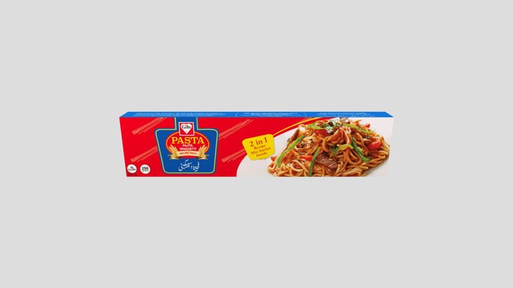 Pasta Fajita Spaghetti 3D Model